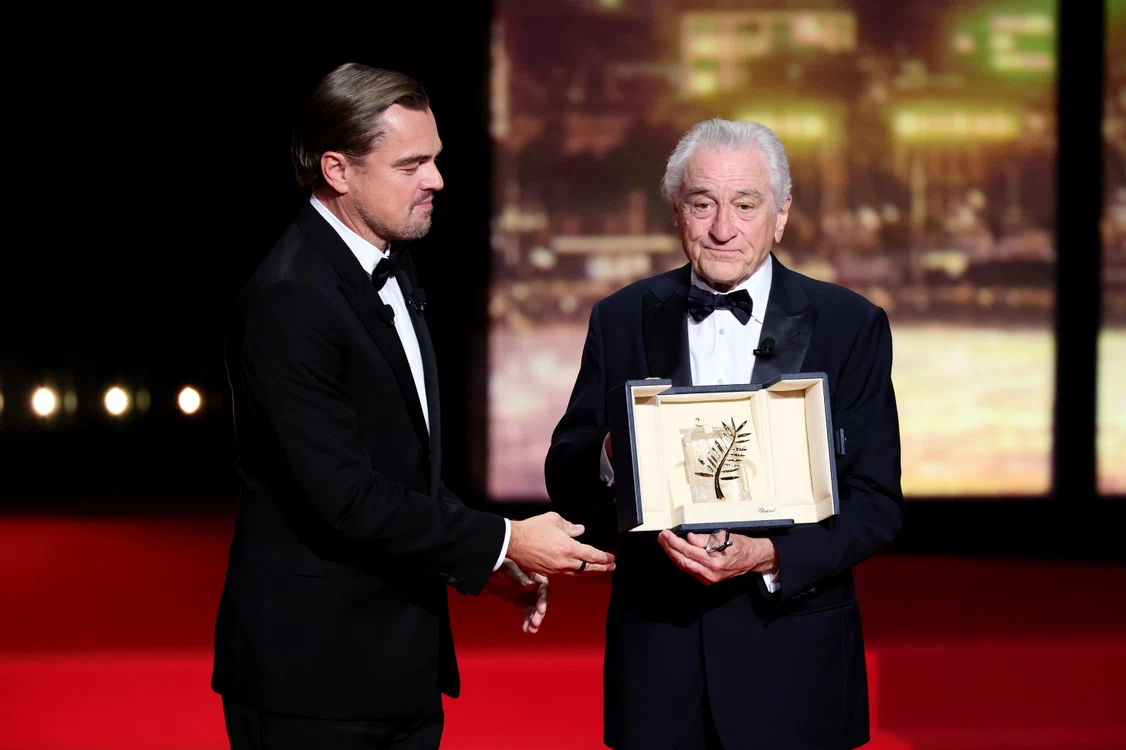 Robert De Niro a primit un Palme d'Or onorific de la Leonardo DiCaprio, GettyImages (2) jpg