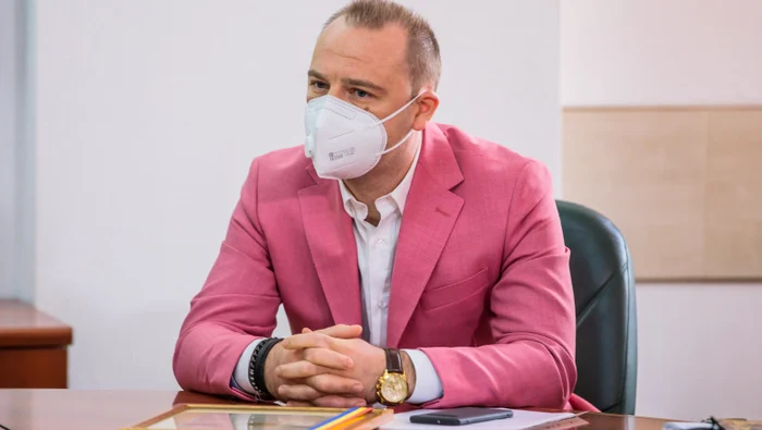 Managerul Spitalului Clinic de Boli Infecţioase "Sfânta Parascheva" din IașiFoto: Inquam Photos