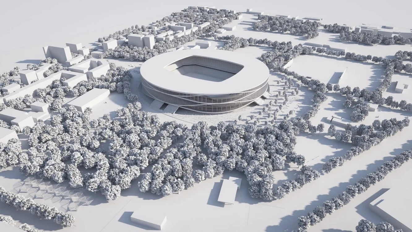 Randare noul stadion din Timişoara