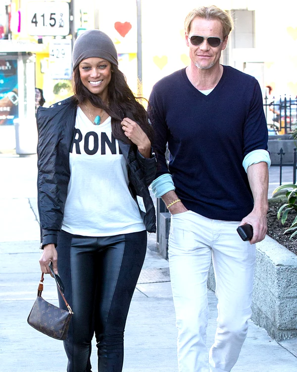 Tyra Banks and her boyfriend have lunch at Pearl on Sunset jpeg