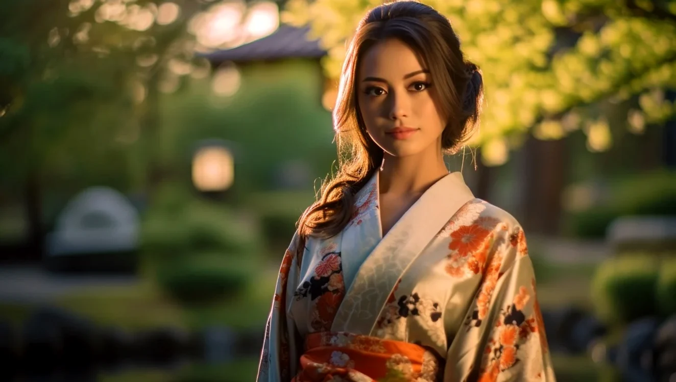 Femeie din Japonia. 