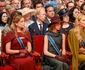 Prințesa Catharina Amalia alături de surorile sale, Prințesa Ariane în roșu și Prințesa Alexia în verde.