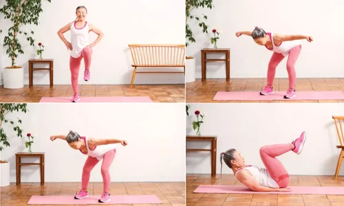 Metoda Takimika de slăbire și îmbătrânire activă, adică longevitate Colaj DMS