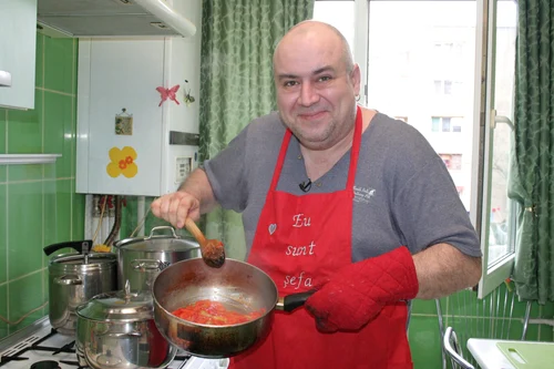 Toni Ionescu e și un bun bucătar