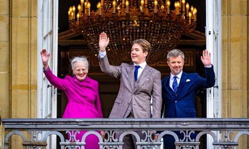 Regina Margareta, Prințul Christian și Prințul Frederik, Profimedia jpg