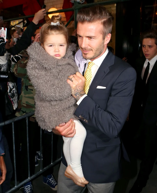 David Beckham nu iese din casă până nu îi spune Harper cu ce să se îmbraceFoto: Guliver Splash