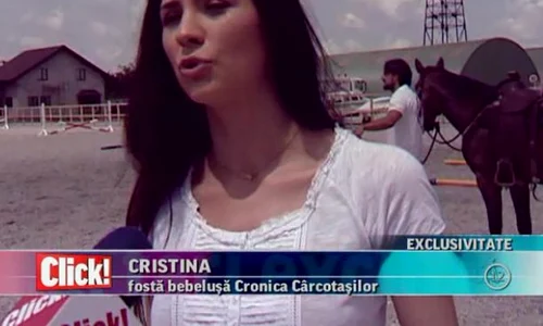 Bebeluşa Oana a învăţat să călărească jpeg