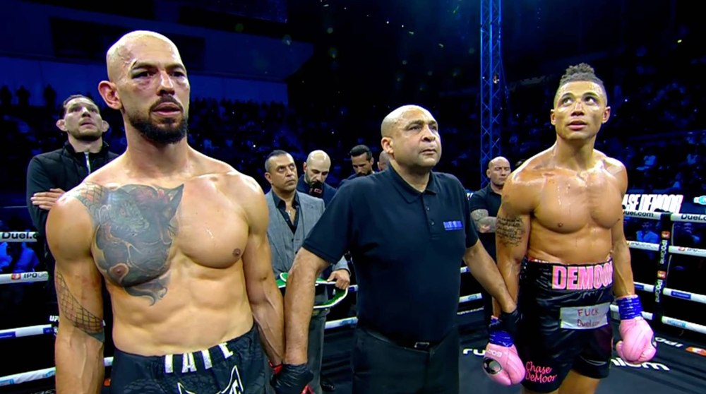 Reacții virale după ce Andrew Tate a fost învins în ringul de box: „Cam asta ți se întâmplă când nu te lupți cu femei”
