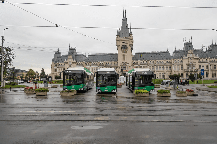 Încă 25 de autobuze electrice pentru Iași. Ce valoare are investiția