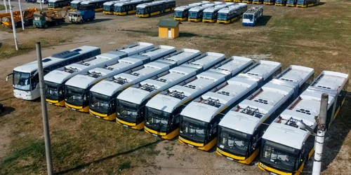 Autobuze electrice Karsan la Timișoara FOTO PMT