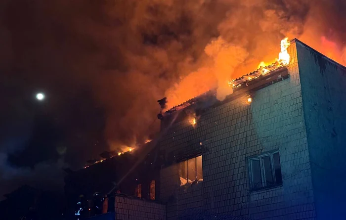 Cel puțin cinci persoane au rănite în atacul din Odesa FOTO X