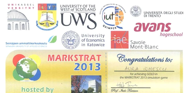 Medalii de aur pentru studenţii români la competiţia de marketing Markstrat