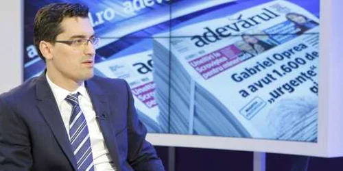 Răzvan Burleanu la Adevarul Live FOTO Eduard Enea