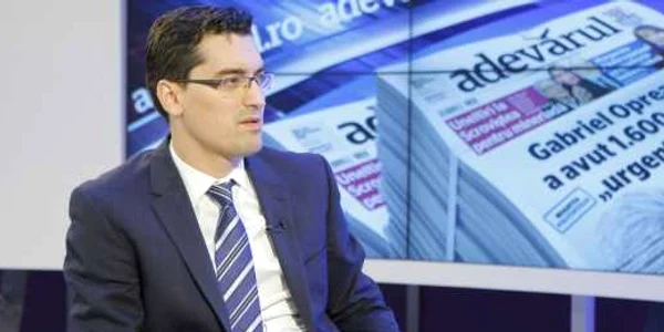 Răzvan Burleanu la Adevarul Live FOTO Eduard Enea