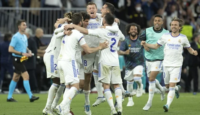 Real Madrid s-a calificat spectaculos in finala Ligii Campionilor (FOTO: EPA)