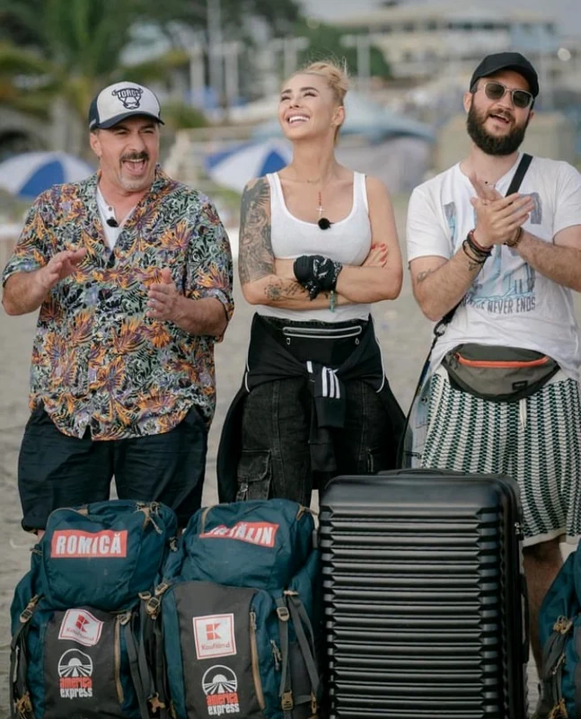 Anamaria Prodan, alături de Romică și Cătălin Țociu la America Express Sursa Click!
