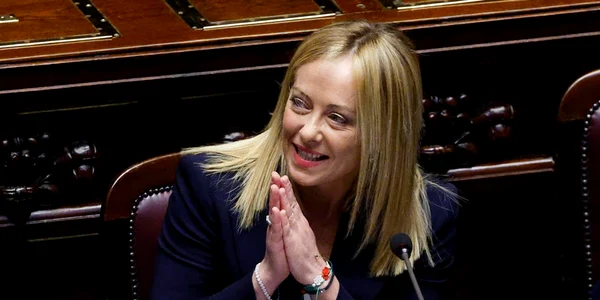 Giorgia Meloni primul discurs in Camera Deputatilor in calitate de premier FOTO EPA EFE jpg