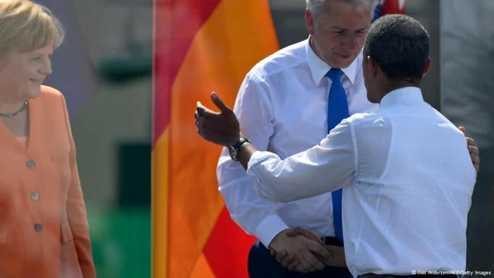 Klaus Wowereit  Angela Merkel Obama