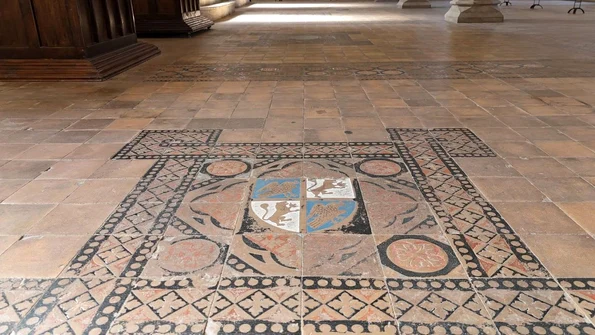 Lucrări de înlocuire a pardoselii „Sălii Cavalerilor” din Castelul Corvinilor (© Muzeul Castelul Corvinilor)