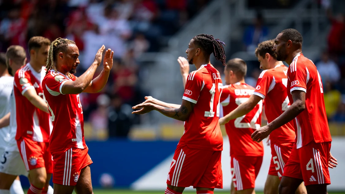 Nemții au marcat când au vrut în poarta neozeelandezilor. Foto Facebook FC Bayern Munchen 