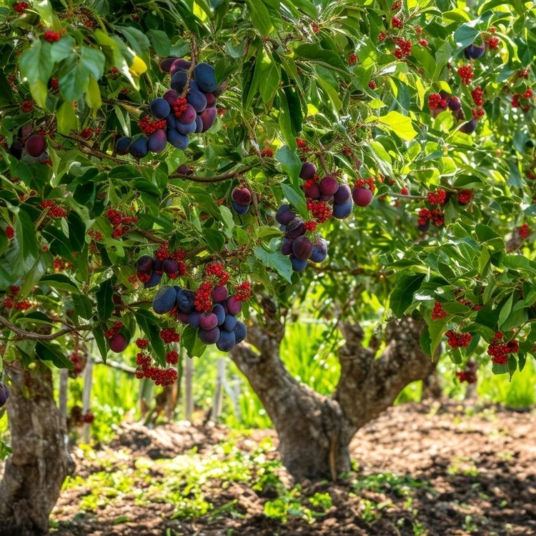 Pom/arbust fructifer cu rod bogat în sezon Foto AHI Gardens