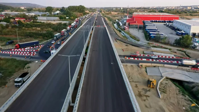 Secțiunii 5 a Autostrăzii A1 Sibiu-Pitești Foto: Asociația Pro Infrastructură
