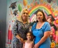 Antonia, fiica cea mică a Sânzianei Buruiană, a terminat grădinița foto: Arhiva personală