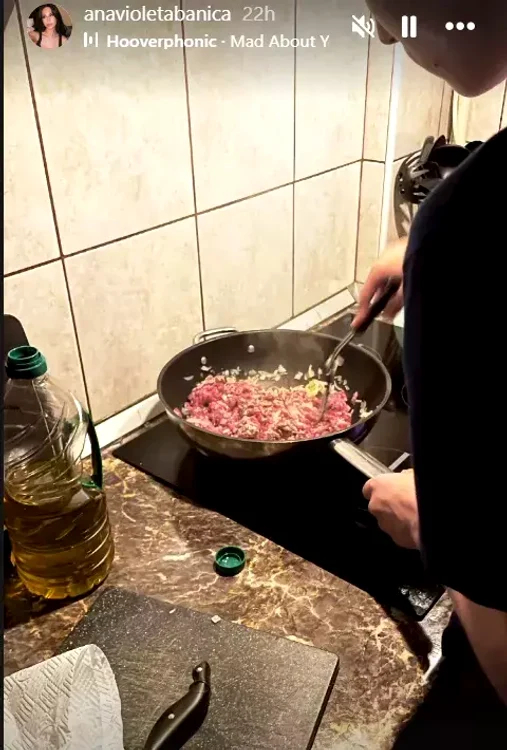 Imaginea postată de fiica Andreei Marin / foto: Captură InstaStory