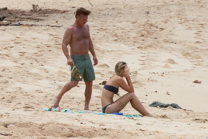 *EXCLUSIVE* Sean Penn vacations with girlfriend Leila George in Oahu jpeg