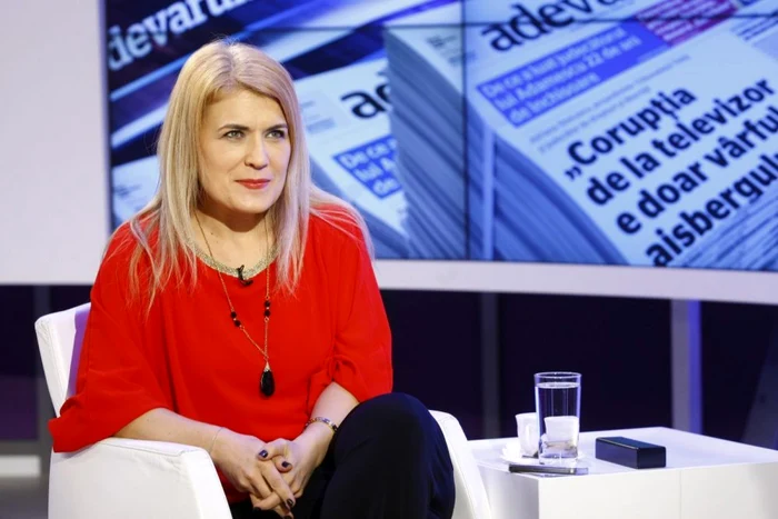 Liana Stanciu la Adevarul Live FOTO David Muntean