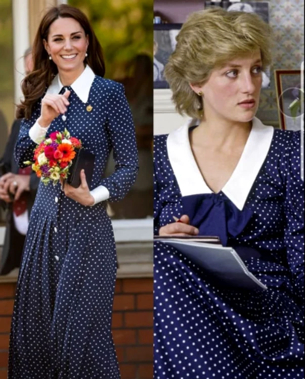 Prințesa Diana reprezintă un model incontestabil de stil pentru Kate Middelton