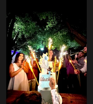 ;Tort de trei etaje la botezul fiului Andreei Popescu Sursa: Instagram