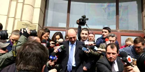 Traian Băsescu - audieri Parchetul General FOTO Marian Iliescu 18 martie 2015