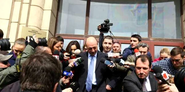 Traian Băsescu - audieri Parchetul General FOTO Marian Iliescu 18 martie 2015