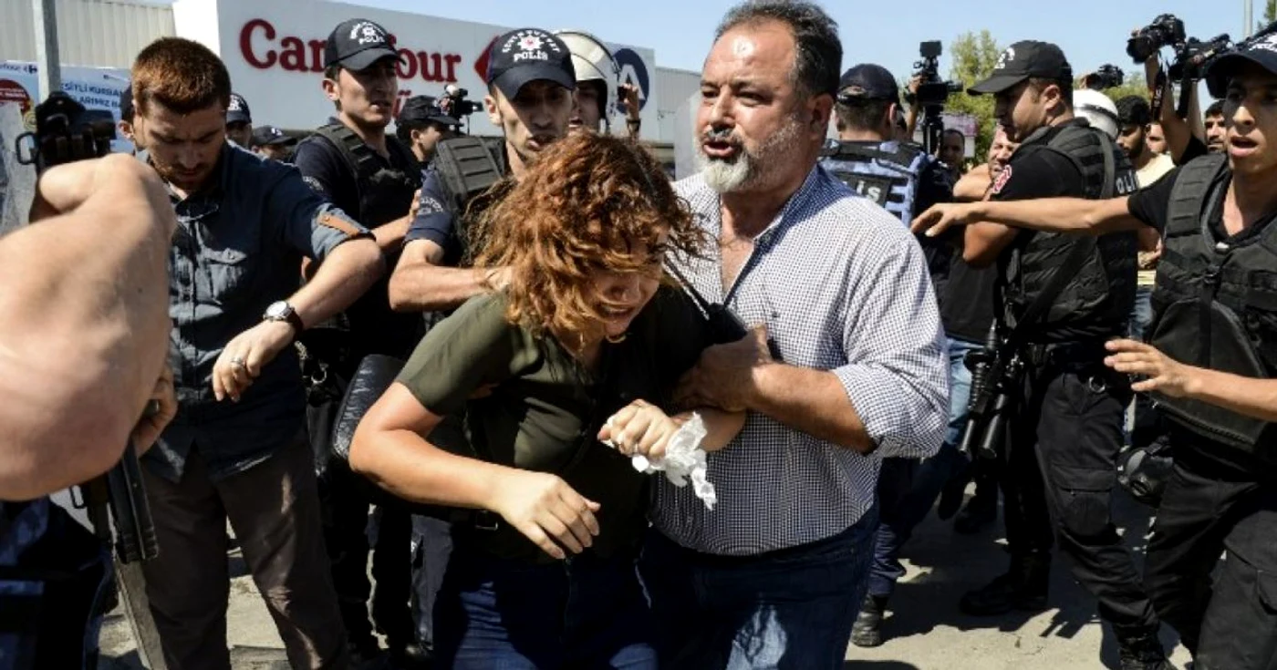 Proteste la Diyarbakir Foto: AFP
