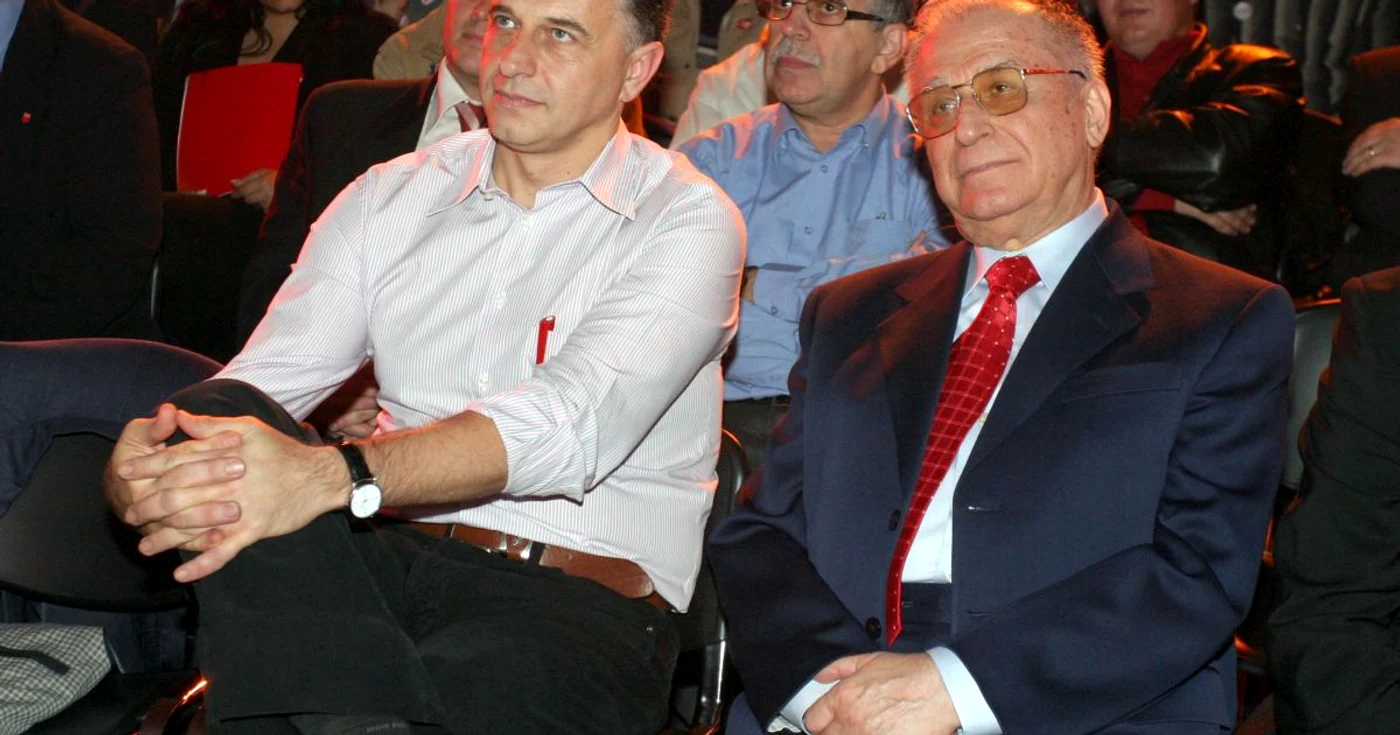 Mircea Geoană și Ion Iliescu