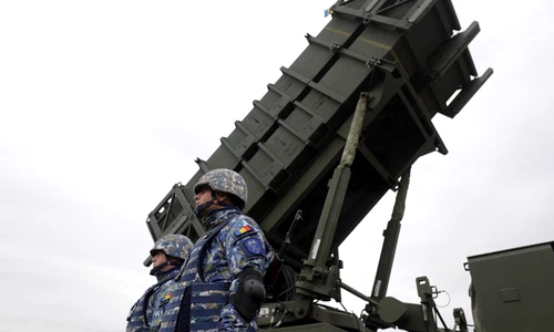 Exerciţiu tactic cu trupe şi trageri reale Patriot Spark 23 în poligonul de trageri sol-aer de la Capu Midia, judeţul Constanţa. FOTO Inquam Photos / George Călin