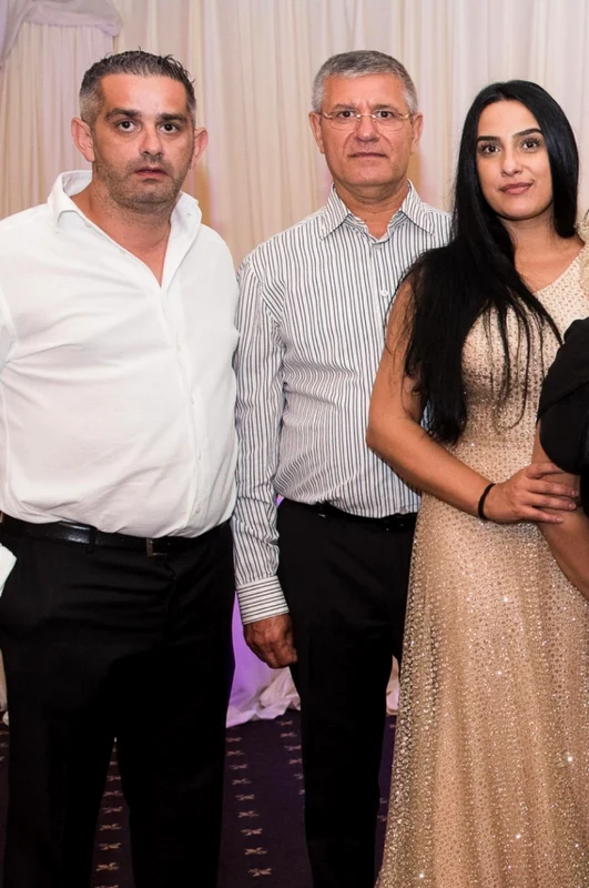 Daniel Onoriu, alături de mătușa sa, Rebeca