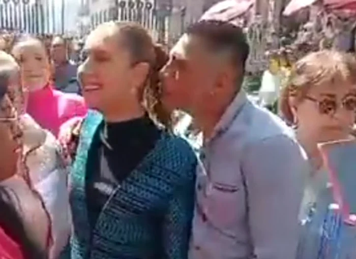 Președinta Mexicului, agresată sexual în centrul orașului FOTO: X