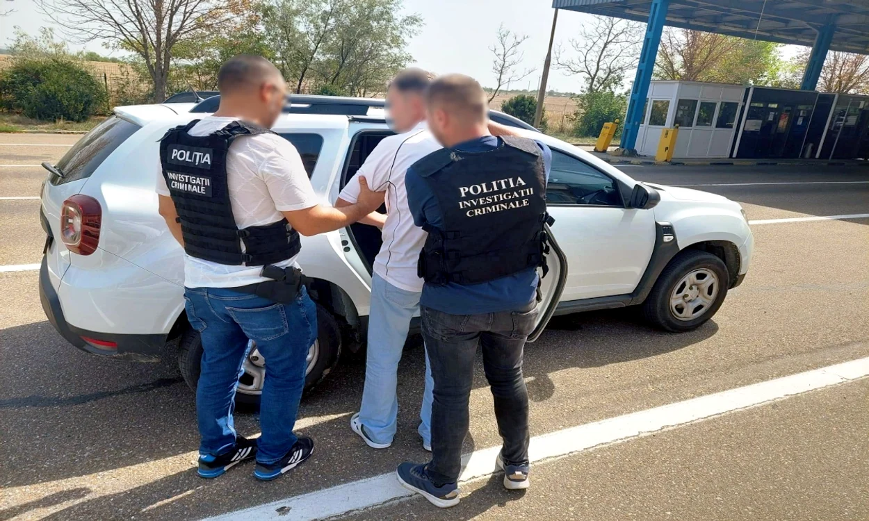 Cetățeanul moldovean a fost reținut de polițiștii de frontieră FOTO Poliția de Frontieră