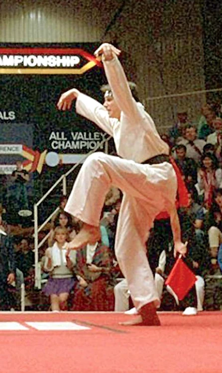 A învăţat schemele din filmul „Karate Kid” (1984)