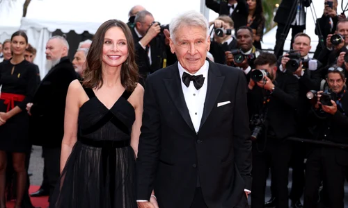 Harrison Ford și Calista Flockhart la Cannes, 2023, Profimedia (3) jpg