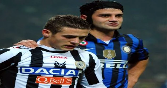 Torje şi Chivu au fost adversari în Udinese - Inter