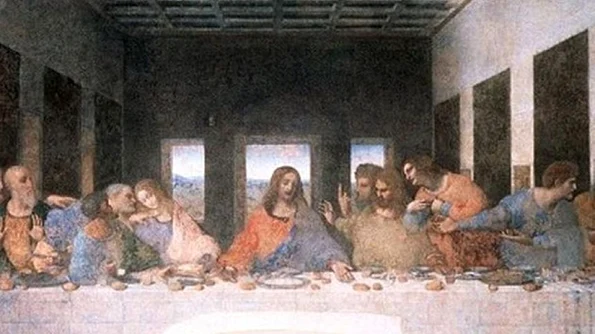 Scandal pe “Cina cea de taină”  Experţii susţin că restauratorii ar fi modificat tabloul lui Leonardo da Vinci jpeg