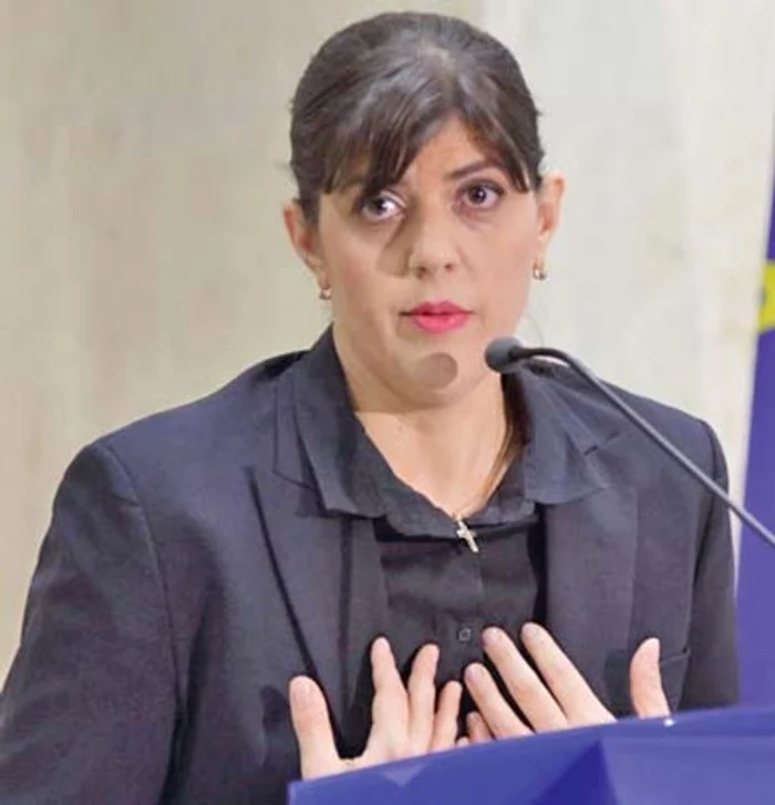 Lura Codruța Kovesi, oficial în funcția de procuror-șef europeanFoto: Arhivă Click