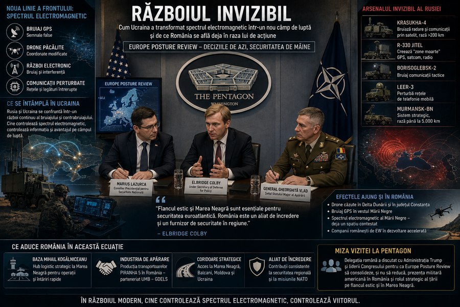 Vizita-cheie a României la Pentagon. Cum schimbă războiul din Ucraina strategia militară a SUA în Europa