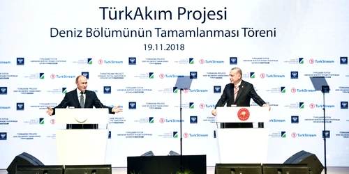 Turkstream - Erdogan si Putin FOTO Shutterstock