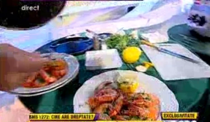 Marcel Toader a arătat telespectatorilor că este un bucătar foarte bun. (captură Antena 1)