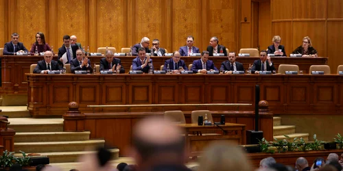 Dezbaterea și votul bugetului de stat pe 2026 în ședința comună a Parlamentului. FOTO Inquam Photos / Octav Ganea