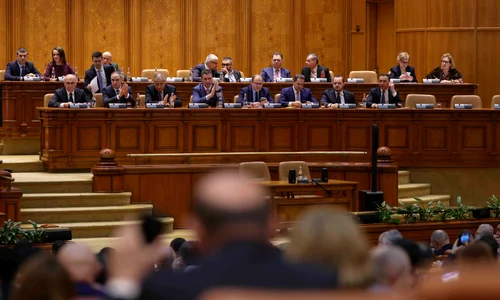 Dezbaterea și votul bugetului de stat pe 2026 în ședința comună a Parlamentului. FOTO Inquam Photos / Octav Ganea